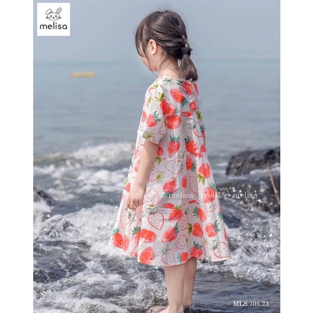 Đầm quả dâu melisa cho Bé
