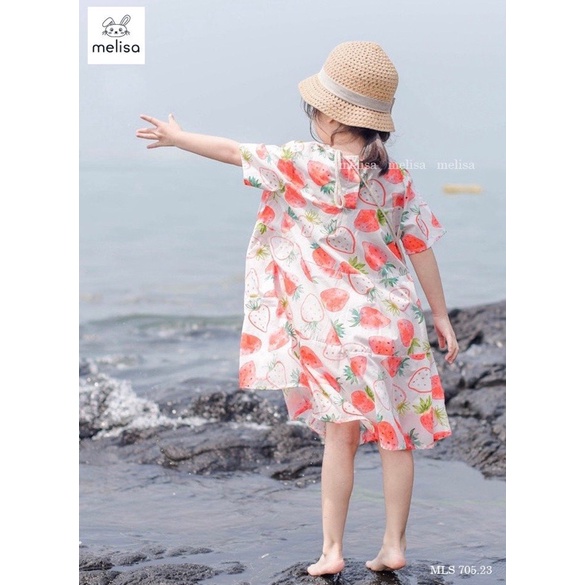 Đầm quả dâu melisa cho Bé