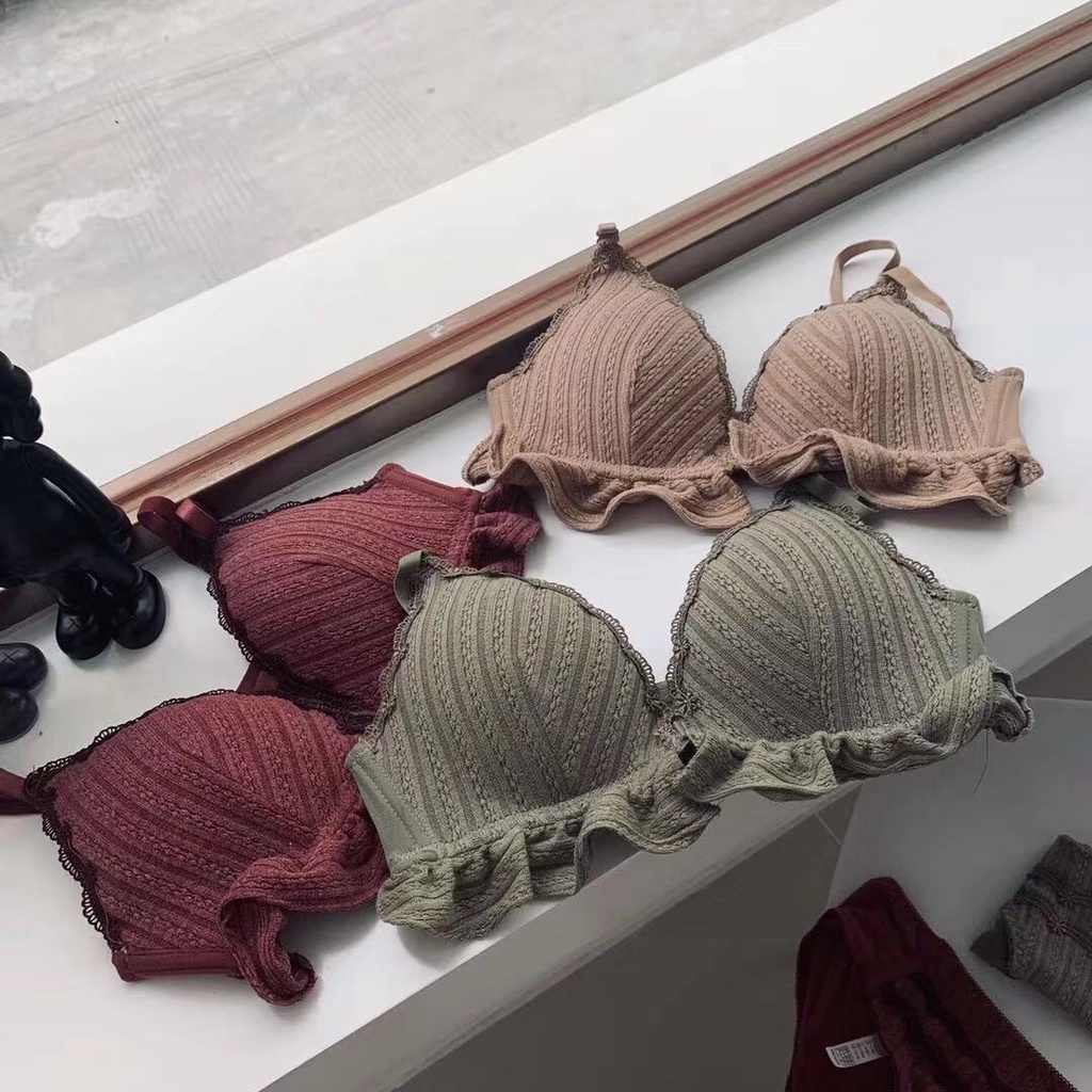 Jiashucheng Áo Lót Nâng Ngực Không Gọng Thiết Kế Mỏng Thời Trang Dành Cho Nữ