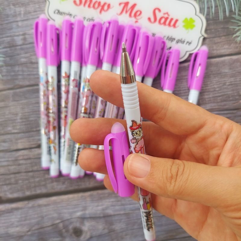 1 Bút gel xóa được Mazzic TL mực tím, xanh