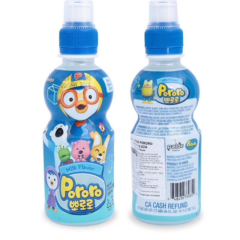 Nước Trái Cây Pororo Paldo 235ml
