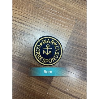Patch vải ủi nhiệt hình thêu logo móc câu