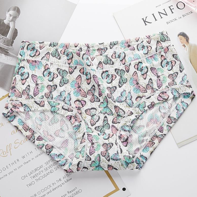 Quần Lót Đúc Hoa Điều Hòa Thông Hơi Form 40-65kg Siêu Chất Softie 5084