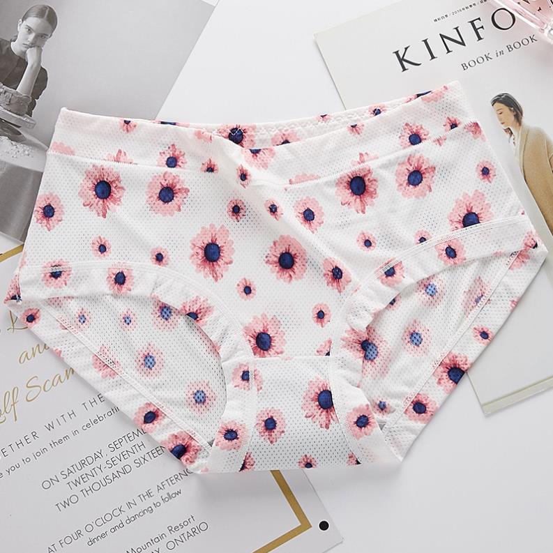 Quần Lót Đúc Hoa Điều Hòa Thông Hơi Form 40-65kg Siêu Chất Softie 5084