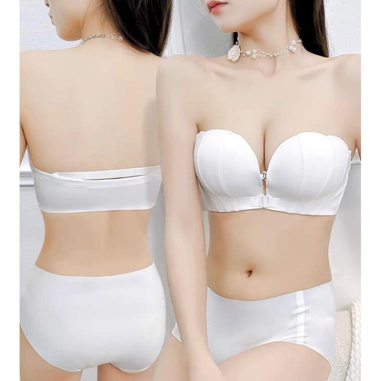 Áo Lót Chống Tụt Cài Trước Thiết Kế Hình Vỏ Sò Mới Siêu Hot Softie 666