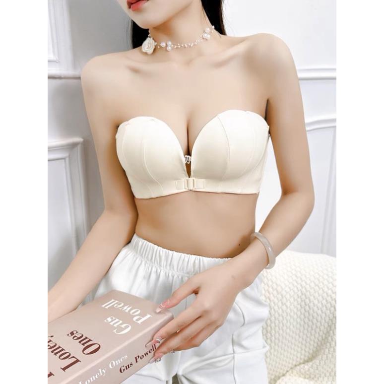 Áo Lót Chống Tụt Cài Trước Thiết Kế Hình Vỏ Sò Mới Siêu Hot Softie 666