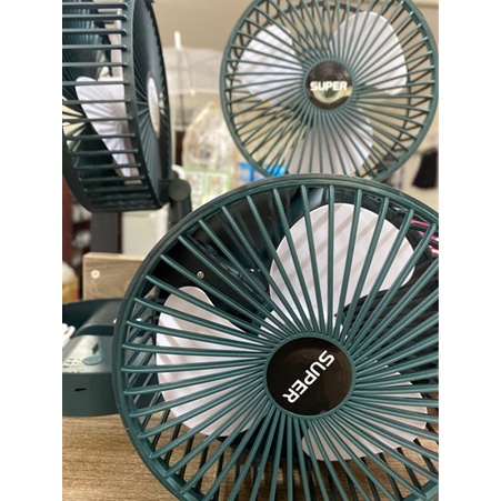 Quạt tích tiện xanh rêu đen