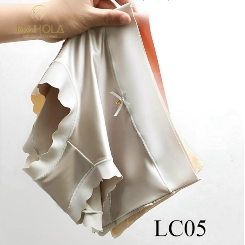 Quần Lót Su Lụa Viền Sóng Cạp Cao Gen Bụng Tàng Hình Softie 738