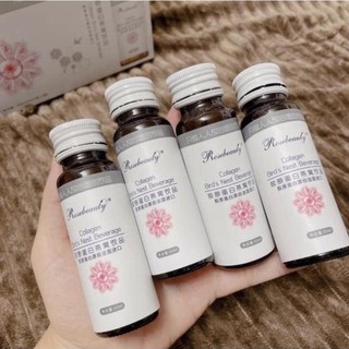 Nước uống trắng da collagen rosebeauty - collagen yến tươi- yến trắng