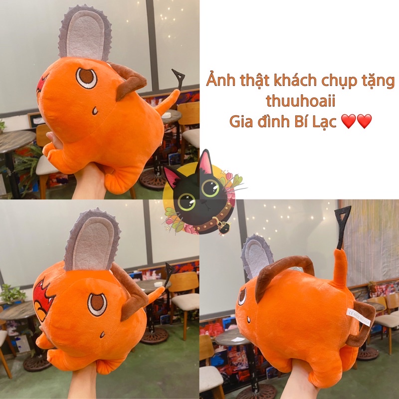 Gấu bông Anime các loại - Thú nhồi bông nhân vật Demon Slayer, quỷ cưa Pochita, Naruto