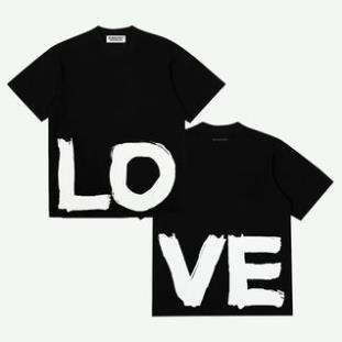 Áo thun đôi LOVE nam Nữ In Chữ Love Siêu Hot hè 2023