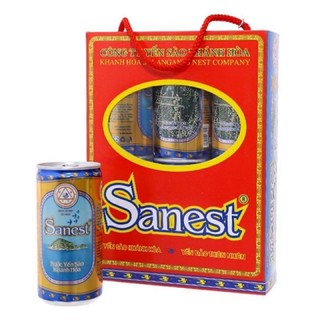Lốc nước yến sanest 6 lon