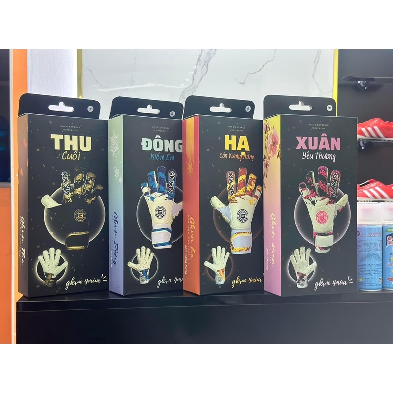 Găng Tay Thủ Môn GKVN 4 mùa