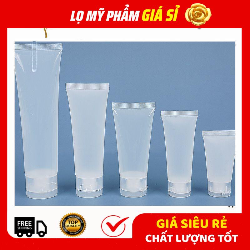 Tuýp Chiết Mỹ Phẩm ✪ GIÁ RẺ ✪ Tuýp nhựa (tube) chiết mỹ phẩm 20g,30g,50g,70g,100g,150g,250g , phụ kiện du lịch