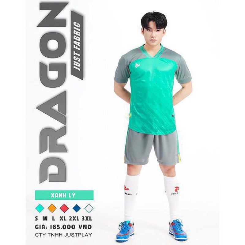 JustPlay CÓ IN– Áo Thun Thể Thao Không Logo Nam Nữ Cao Cấp – Dragon Nhiều Màu