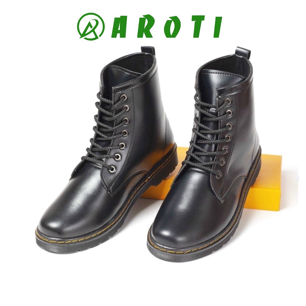 Giày combat boots nam cao cổ, đế khâu chắc chắn-mã m355sp tổng kho sỉ 714
