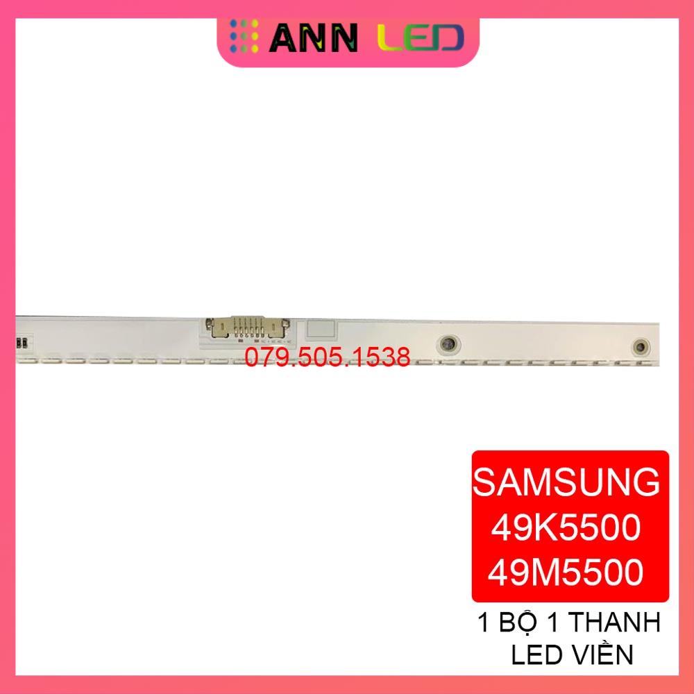THANH LED TIVI SAMSUNG 49K5000 49k5500 49M5500 HÀNG MỚI 100% 1 MÁY 1 THANH 64 BÓNG 3V, DÀI 59,6cm
