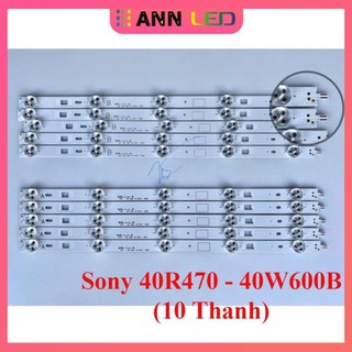 Thanh led tivi sony 40r470 - 40w600b