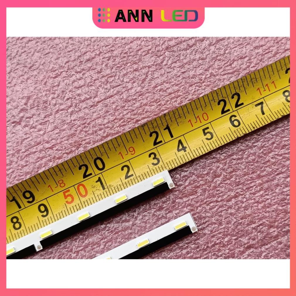 THANH LED VIỀN TIVI SONY 49X7500F 49X8000E 49WE755 49W660E HÀNG MỚI 100% BỘ 2 THANH, MỖI THANH 40 BÓNG 6V, DÀI 53cm