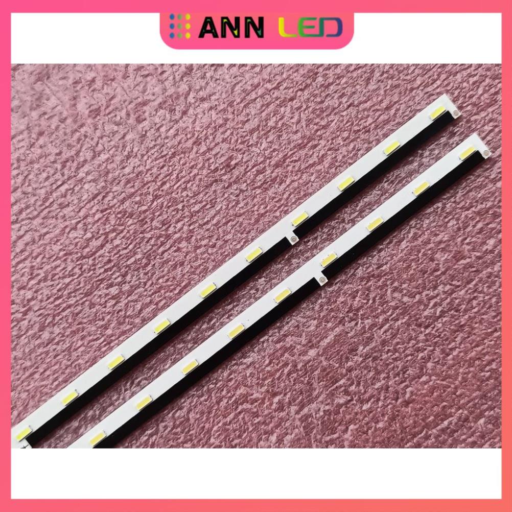 THANH LED VIỀN TIVI SONY 49X7500F 49X8000E 49WE755 49W660E HÀNG MỚI 100% BỘ 2 THANH, MỖI THANH 40 BÓNG 6V, DÀI 53cm