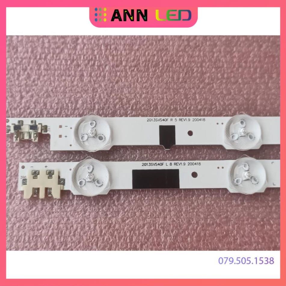 LED TIVI SAMSUNG 40F5000 40F5501 40F5500 40F6400, 2013SVS40F R5 L8 REV1.9 200418. HÀNG MỚI 100%, BỘ 7 THANH 13 BÓNG