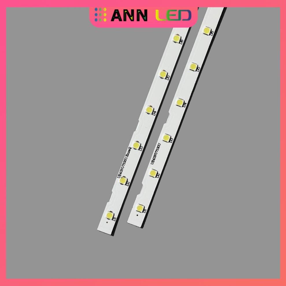 Thanh LED Tivi samsung 43NU, 43RU - Lắp zin tivi samsung 43NU, 43RU các đời - 1 bộ 2 thanh giống nhau - LED MỚI 100%