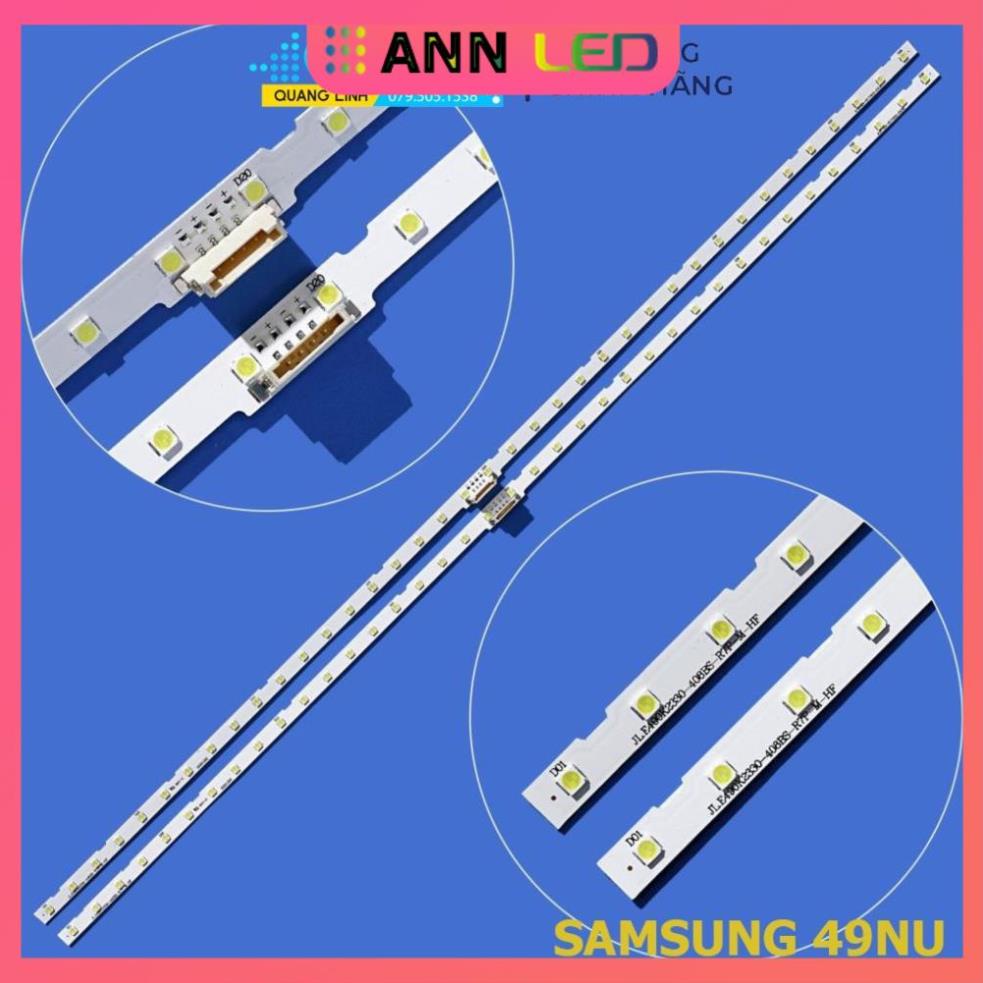 Thanh LED Tivi samsung 49NU - Lắp zin tivi 49N,49NU  - 1 bộ 2 thanh giống nhau