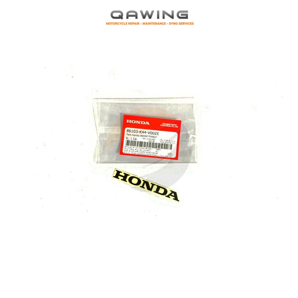 86103-K44-V00ZE | Tem 85MM (TYPE2) VISION 110 (2014-2020) (Chính hãng)