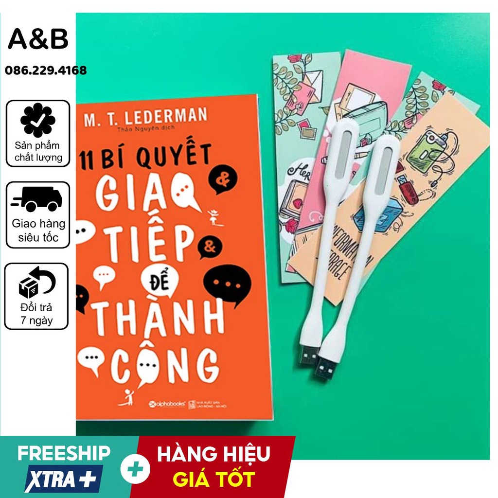 📚 11 Bí Quyết Giao Tiếp Để Thành Công (Tái Bản 2018) | Thanh lý - Xả Kho