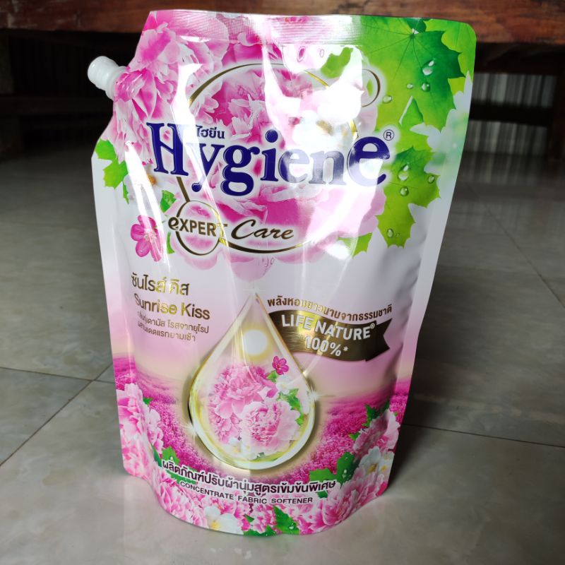 Nước xả vải Hygiene màu hồng loại 1150ml