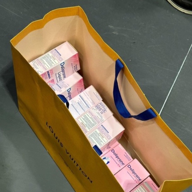 Siro hạ_ sốt  -Doli_Pranes Cho Bé Nội Địa Pháp Có Bill Mua Hàng