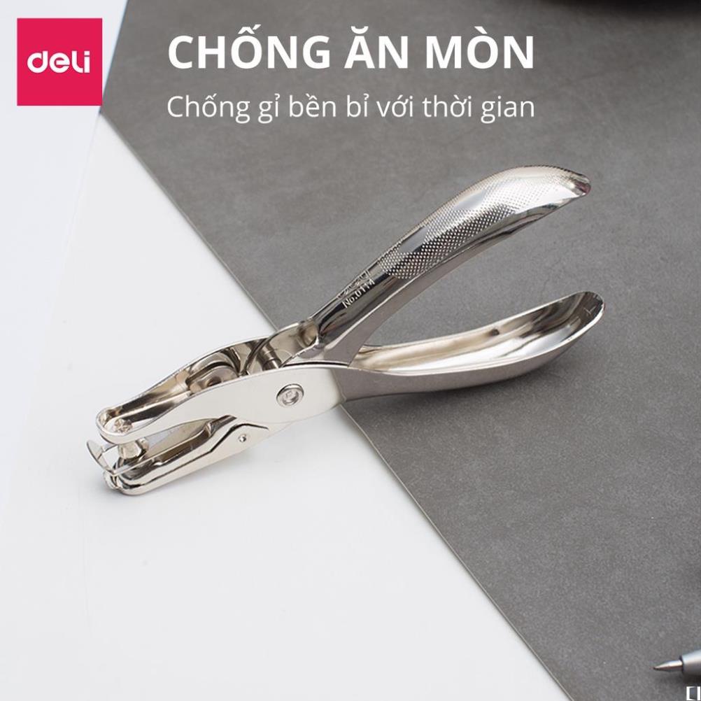 Kìm Bấm Đục Lỗ Giấy Refill Dụng Cụ Bấm Lỗ Giấy Làm Sổ Còng Cầm Tay Tiện Lợi - E0114 .