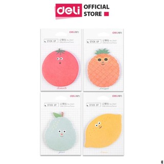  Giấy Note Ghi Chú Hình Hoa Quả Nhiều Màu Tiện Lợi Deli Giấy Ghi Chú Đánh Dấu Nhiều Mẫu Mã Dễ Thương - 25601 . 