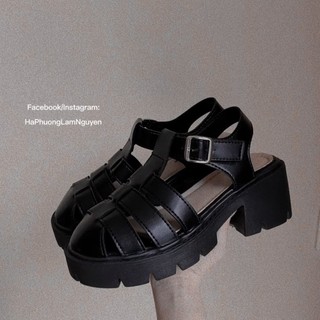 [Ảnh thật shop chụp] Sandal độn đế cao cấp