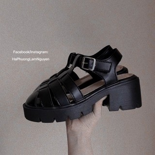 [Ảnh thật shop chụp] Sandal độn đế cao cấp