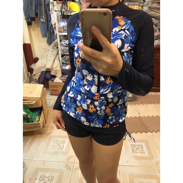 Hình thật- Đồ bơi cho mẹ/ đồ bơi cho người trung niên MS 06