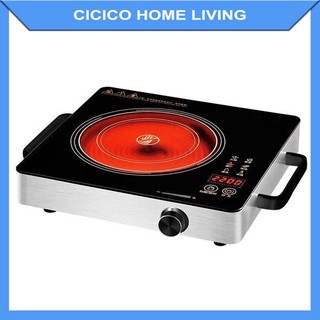 Bếp Hồng Ngoại Konka KES-22P2 đun nhanh sôi mặt kính bóng rất tiện cho việc xào nấu