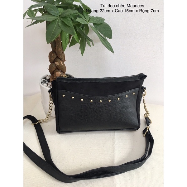 Túi da đeo chéo hiệu Maurices