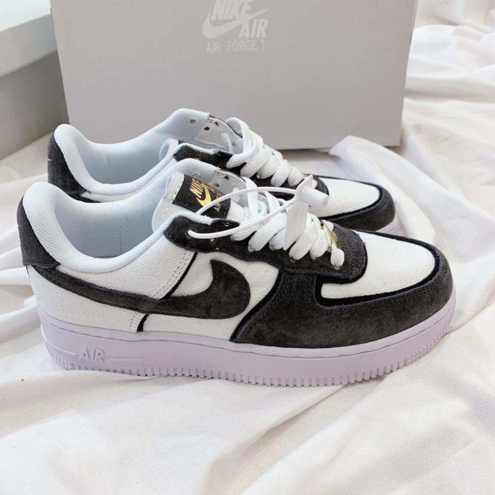 Gìay Air Force 1 Lông chuột , Af1 xám lông chuột dành cho nam nữ full bill+box siêu êm ái