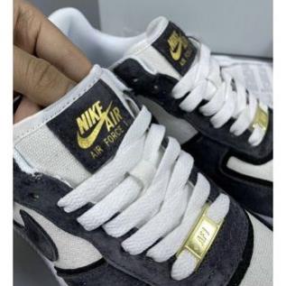 Gìay Air Force 1 Lông chuột , Af1 xám lông chuột dành cho nam nữ full bill+box siêu êm ái