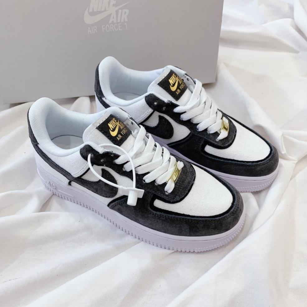 Gìay Air Force 1 Lông chuột , Af1 xám lông chuột dành cho nam nữ full bill+box siêu êm ái