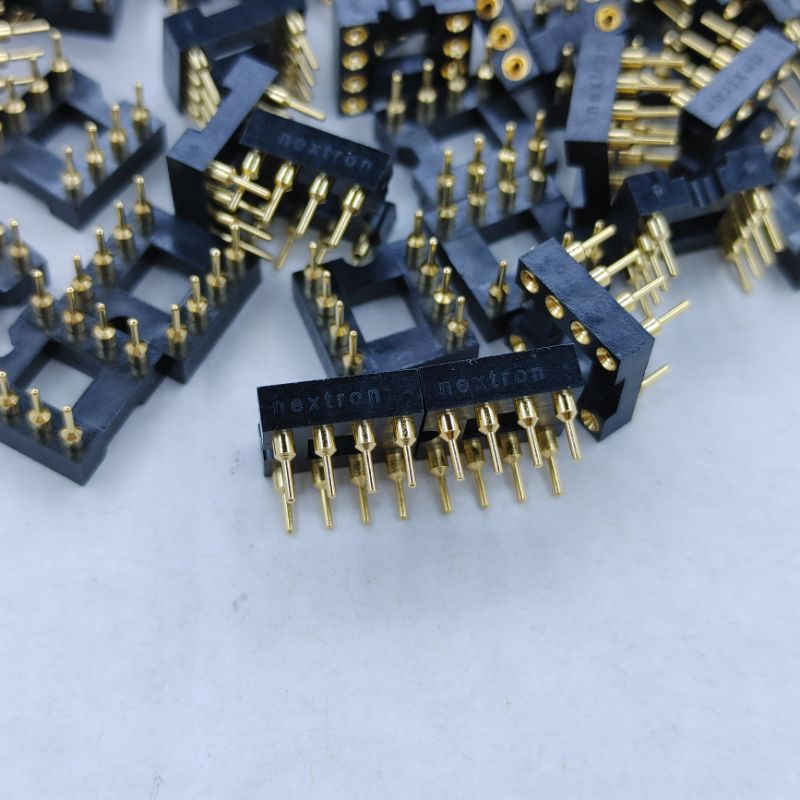 Đế cắm ic 8 chân, 8P mạ vàng dầy 3U Nextron DIP-8
