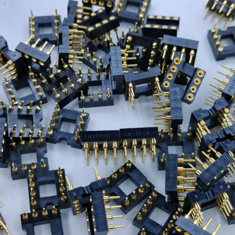 Đế cắm ic 8 chân, 8P mạ vàng dầy 3U Nextron DIP-8