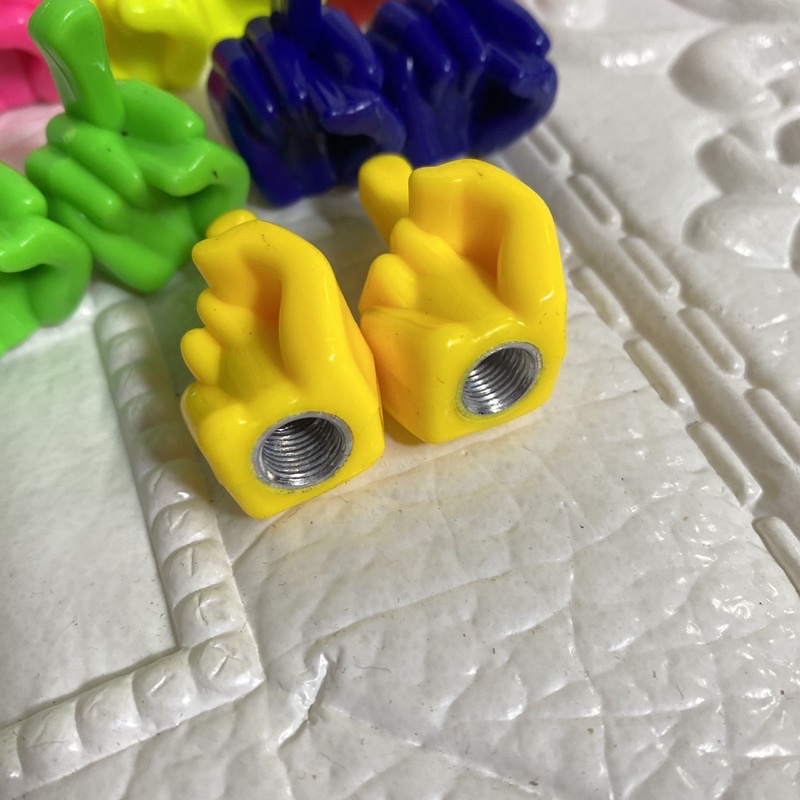 Bộ 2 van vòi kiểu ngón tay gắn xe máy loại tốt có lõi nhôm