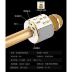 Micro hát Karaoke cầm tay mini bluetooth tích hợp Loa Bluetooth đa năng 6in1 WS-858 - Mic cầm tay mini hát karaoke | BigBuy360 - bigbuy360.vn