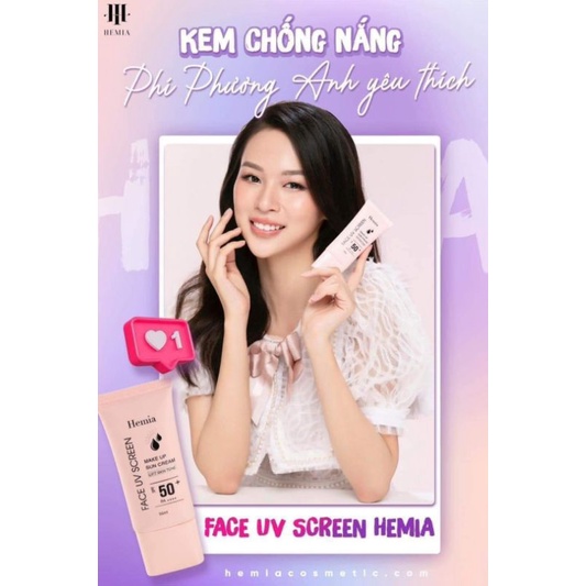 Kem chống nắng Hemia Hàn Quốc ( Size mini 15ml)