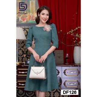 Fivedays - Đầm xoè cổ thuyền