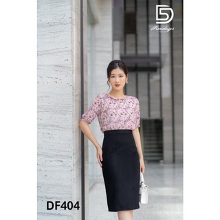 Đầm hoa ôm phối chân FIVEDAYS