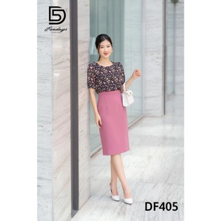 Đầm hoa ôm phối chân FIVEDAYS