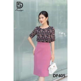 Đầm hoa ôm phối chân FIVEDAYS